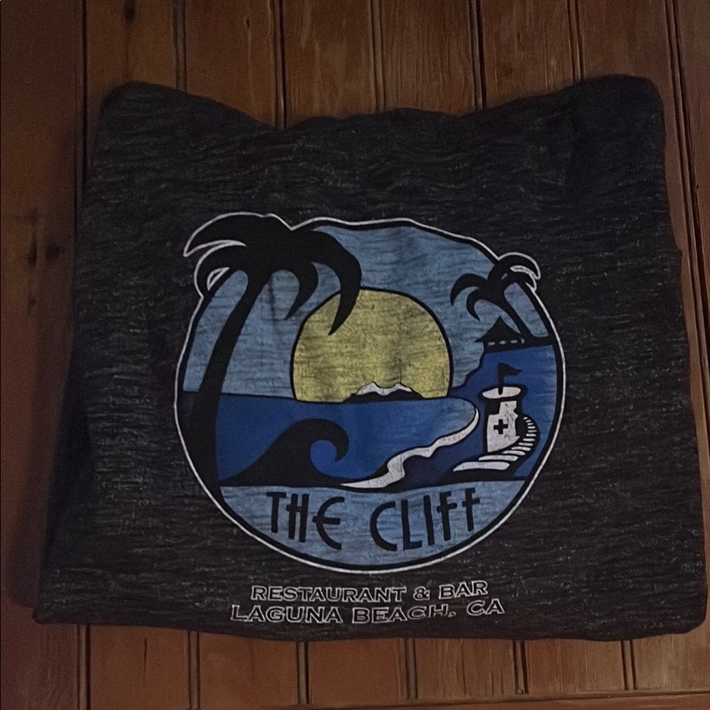 Gray and Blue Sweatshirts with Coastal Designs